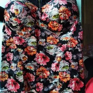 Torrid velvet corset